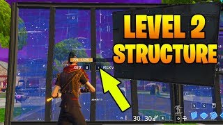 Build level 2 structures in successful missions in a 9 zone 2019  FORTNITE SAVE THE WORLD [upl. by Rahab]