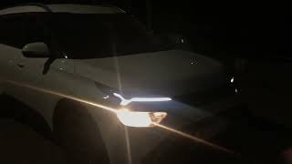 Kia carens prestige plus halogen headlights review [upl. by Clementas397]