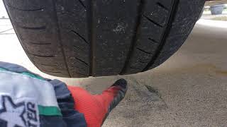 Flat Spot on Tires from Storage or Sitting and Vibrations when Driving How to Spot a flat area [upl. by Naahsar49]