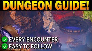 Destiny 2 Complete GRASP OF AVARICE Dungeon Guide [upl. by Cave596]