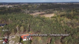 ŁÓDŹ Z LOTU PTAKA  Torfowisko Rąbień [upl. by Adnovoj]