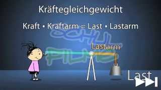 Hebel und Hebelgesetze  Trailer Schulfilm Physik [upl. by Hershell329]