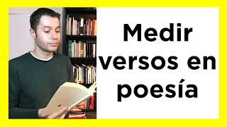 Medir los versos de un poema  Métrica Básica [upl. by Merrell677]