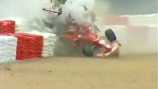 Jacques Villeneuves Crash At The 1998 Belgium Grand Prix Qualifying [upl. by Newo]