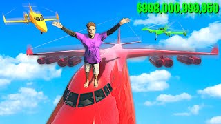 Collecting RARE Billionaire SUPER JETS In GTA 5 Mods [upl. by Poore]