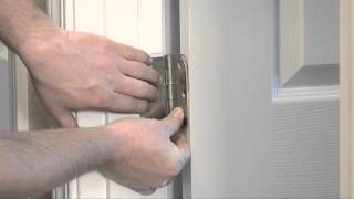 How to Remove or Replace Interior Door Hinges [upl. by Forward]