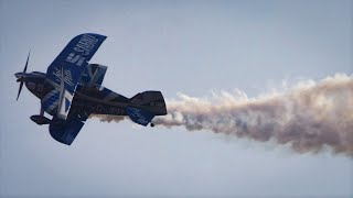 INCREDIBLE Pilot SKILLS  RICHARD GOODWIN MUSCLE BIPLANE  Sanicole Airshow 2022 [upl. by Grefer]