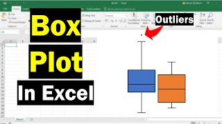 How To Create A Box Plot In Excel Including Outliers [upl. by Nebuer]