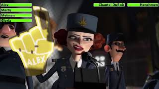 Madagascar 3 Europes Most Wanted 2012 Operation Afro Circus Rescue with healthbars [upl. by Ollie970]