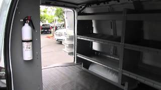 Harbor Van Interior Package On Chevy Cargo Van [upl. by Lehctim]