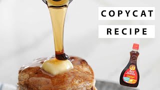 Simple Homemade Pancake Syrup Recipe  Made with Brown Sugar [upl. by Ruben]