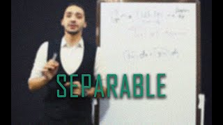 شرح Separable Differential Equation [upl. by Cargian]