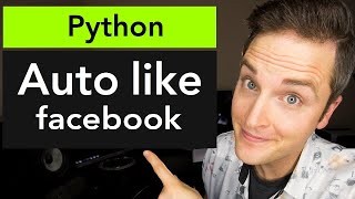 5 Minutes  I created Auto liker for facebook posts with Python [upl. by Jobe639]