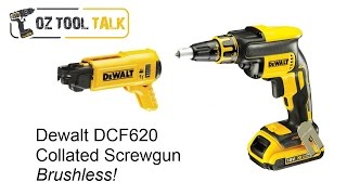 Dewalt 18V DCF620  Brushless Collated Screwgun Detailed Review [upl. by Oetam]