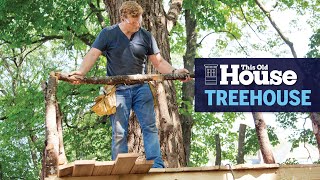 How to Build a Treehouse  This Old House [upl. by Felita]