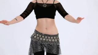 How to Do Hip Lifts amp Basic Shimmy  Belly Dancing [upl. by Kancler]