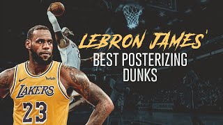 LeBron James Unbelievable Posterizing Dunks [upl. by Lyrpa520]