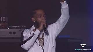 NIPSEY HUSSLE  VICTORY LAP  Full Concert Los Angeles [upl. by Askari551]