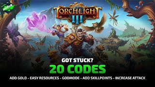 TORCHLIGHT III Cheats Add Gold Increase Attack Godmode Easy Resources   Trainer by PLITCH [upl. by Adiarf]