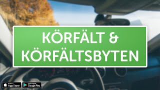 ÖVNINGSKÖR  Körfält och körfältsbyten [upl. by Brieta688]