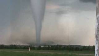 F5 Tornado in Elie MB From Different Vantage Point [upl. by Pilar470]