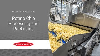 Potato Chip Processing and Packaging  Heat and Control [upl. by Ehgit]