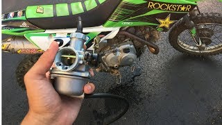 HOW TO FIX A LEAKING CARBURETOR [upl. by Oirasec]