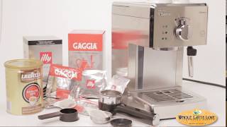 Saeco Poemia Espresso Machine How to Brew amp Steam [upl. by Cumings]