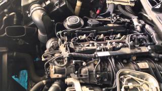 Removal injectors E90 LCI BMW 3 Series [upl. by Nikolai]