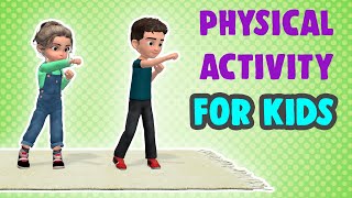 Physical Activities For Kids Get Active At Home [upl. by Bourgeois257]