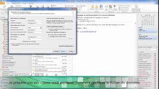 Configurer des comptes emails dans outlook 2010 [upl. by Sihunn]