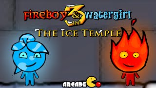 Fireboy and Watergirl Ice Temple Walkthrough [upl. by Aliet]