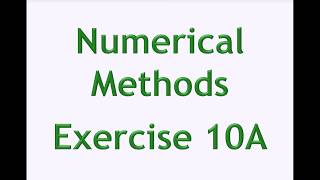 A2 Maths  Pure  Numerical Methods [upl. by Margetts]