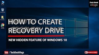 Windows 10 Recovery USB for another PC [upl. by Seuqram]