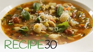 The best Italian Hearty Minestrone Soup [upl. by Neraj]