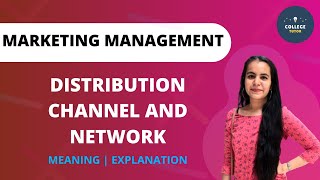 Distribution Channels  Distribution Meaning  Marketing Management [upl. by Anotal]