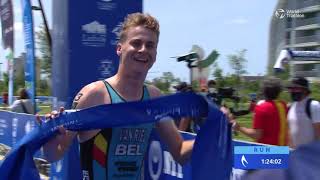 2021 World Triathlon Mixed Relay Olympic Qualification Event Highlights [upl. by Elakram953]