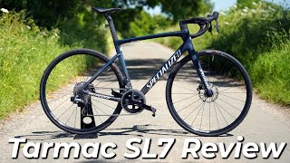 Specialized Tarmac SL7 Comp Review The Budget SWorks [upl. by Imuyam]