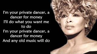 Tina Turner  Private Dancer LYRICS Ohnonie HQ [upl. by Errol]