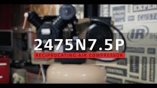 Ingersoll Rand 2475N75P Air Compressor [upl. by Negrom]