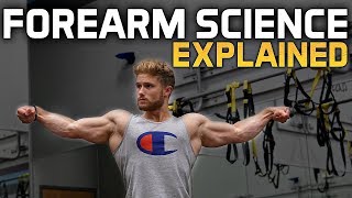 How To Build Huge Forearms  Training Science Explained [upl. by Assilak]