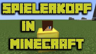 Minecraft Spielerkopf bekommen Tutorial [upl. by Swagerty]