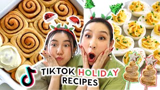 Testing Viral TikTok Holiday Recipes 🎄 easy amp delicious  Part 13 [upl. by Herc582]