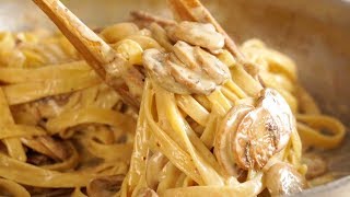 Creamy Mushroom Pasta [upl. by Janicki]