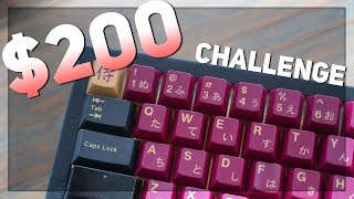 200 Custom Keyboard Challenge  ft Glarses amp Hamaji neo  Keyboard Showdown 1 [upl. by Maurer34]