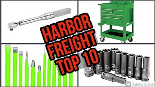 Harbor Freight Top 10 Tools [upl. by Bonns686]