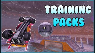 Best freestyle training packs to improve  Rocket League [upl. by Melone328]