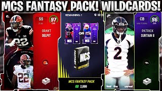 MCS FANTASY PACK OFFER WEEKLY WILDCARDS SURTAIN DELPIT AND MORE [upl. by Erleena]