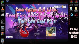 ⭐Smartgaga Free Fire New Update OB33 For Low End PC  How To Update Free Fire In Smartgaga 2022💯 [upl. by Michele]