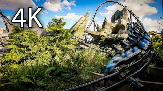 VelociCoaster testing 4K offride Universal Studios Islands of Adventure [upl. by Jacobsen38]